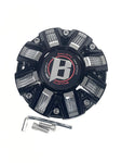 Ballistic Off-Road Gloss Black Chrome Wheel Center Cap CAP OR-D2 CAP OR-D (1 CAP) + SCREWS