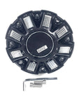 Ballistic Off-Road Gloss Black Chrome Wheel Center Cap CAP OR-D2 CAP OR-D (1 CAP) + SCREWS