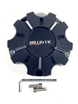 Ballistic Off-Road Wheel Center Cap Matte Black WX-10-CAP (1 CAP) + SCREWS