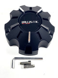 Ballistic Off-Road Wheel Center Cap Matte Black WX-10-CAP (4 CAPS) + SCREWS