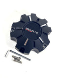 Ballistic Off-Road Wheel Center Cap Matte Black WX-10-CAP (1 CAP) + SCREWS