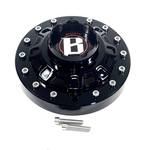 Ballistic Gloss Black Chrome Rivets Wheel Rim Center Cap CAP BL-02 (1 CAP) + SCREW