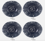 Panther / Ballistic Matte Black Wheel Center Cap CAP OR-D 8H CAP OR-D (4 CAPS)+ screws