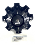 Ballistic Off-Road Wheel Center Cap Matte Black 8 Lug WX-11-CAP SGD0010 (4 CAPS) + SCREWS