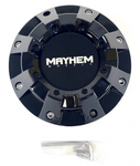 MAYHEM MONSTER SERIES 8100 GLOSS BLACK WHEEL RIM CENTER CAP 81492090F-1 C108100B