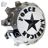 American Force 10 Lug Dually Rear Wheel Center Cap Chrome AFX321 (1 CAP) NEW