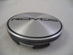 Rovos Wheels Chrome / Black Logo Custom Wheel Center Cap # 188 (4 CAPS) - Wheelcapking