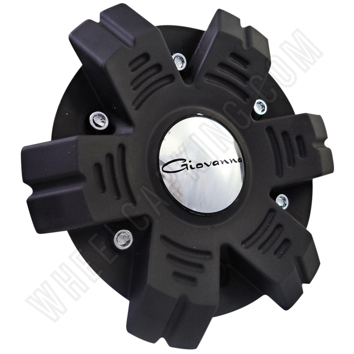 Giovanna Canelli Wheels Black Custom Wheel Center Cap Set 4 # 899L204 ...